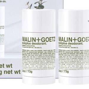 MALIN + GOETZ Eucalyptus Aluminum Free Deodorant 2-Pack